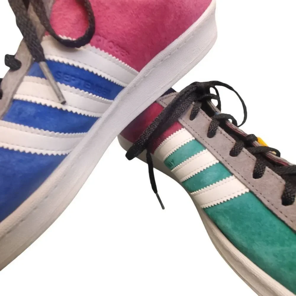 Mens 14 Adidas x The Fourness x Jam Home Made Campus 80s Suede Sneakers Shoes. N